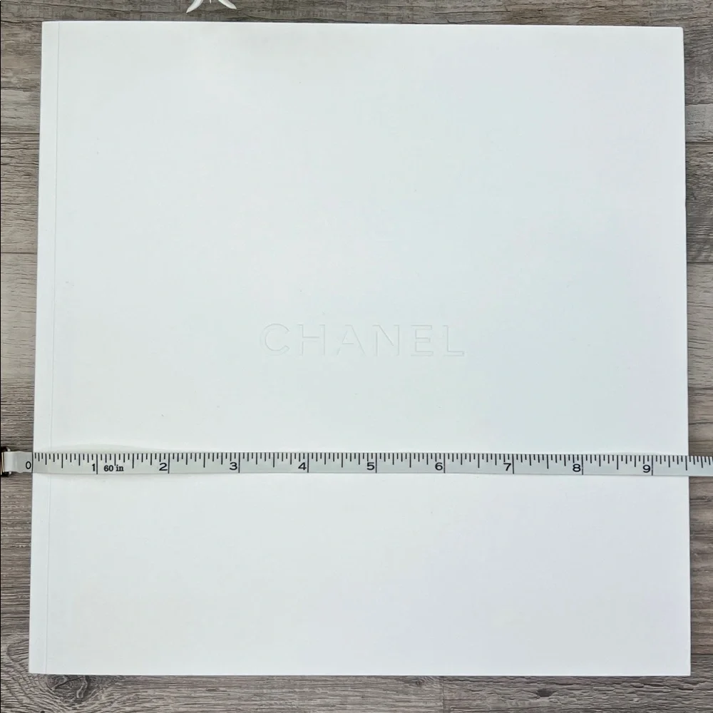 CHANEL Large White Coffee Table Book